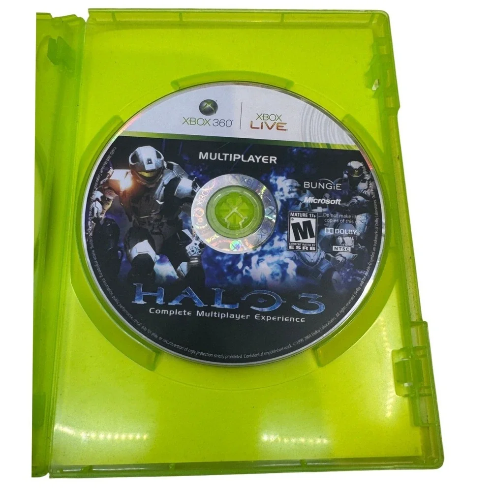 Halo 3 ODST Xbox 360 Video Game 2-Disc Set Microsoft Bungie 2009